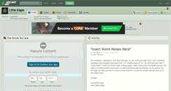 Desktop Screenshot of little-eagle.deviantart.com