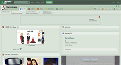 Desktop Screenshot of dark-khaos.deviantart.com