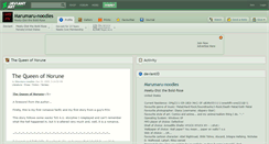 Desktop Screenshot of marumaru-noodles.deviantart.com