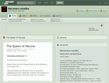 Tablet Screenshot of marumaru-noodles.deviantart.com