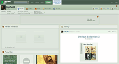 Desktop Screenshot of doofus90.deviantart.com