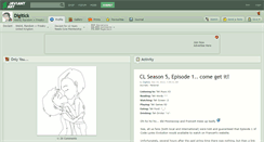 Desktop Screenshot of digitick.deviantart.com