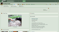 Desktop Screenshot of fencing-woman.deviantart.com