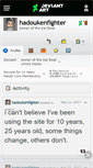 Mobile Screenshot of hadoukenfighter.deviantart.com