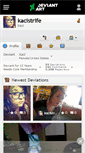 Mobile Screenshot of kacistrife.deviantart.com