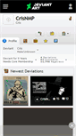 Mobile Screenshot of crisnmp.deviantart.com