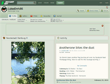 Tablet Screenshot of lukasenricbs.deviantart.com