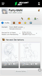 Mobile Screenshot of furry-bishi.deviantart.com