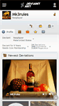 Mobile Screenshot of mk3rules.deviantart.com