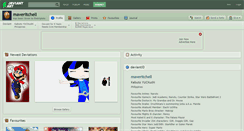 Desktop Screenshot of maveritchell.deviantart.com