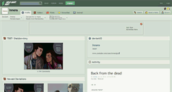 Desktop Screenshot of innera.deviantart.com