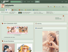 Tablet Screenshot of naripolpetta.deviantart.com