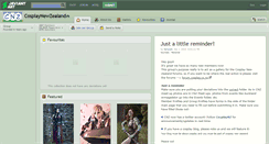 Desktop Screenshot of cosplaynewzealand.deviantart.com
