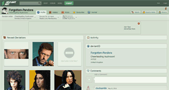 Desktop Screenshot of forgotten-pandora.deviantart.com
