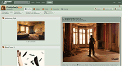 Desktop Screenshot of frostschock.deviantart.com