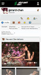 Mobile Screenshot of gerard-chan.deviantart.com