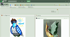 Desktop Screenshot of lemguin.deviantart.com