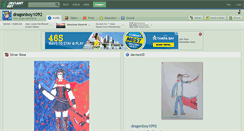 Desktop Screenshot of dragonboy1092.deviantart.com