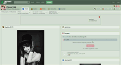 Desktop Screenshot of clover246.deviantart.com