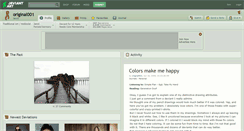 Desktop Screenshot of original001.deviantart.com