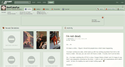 Desktop Screenshot of beefcakepye.deviantart.com