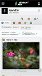 Mobile Screenshot of luandrei.deviantart.com