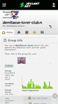 Mobile Screenshot of demitasse-lover-club.deviantart.com