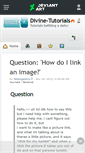 Mobile Screenshot of divine-tutorials.deviantart.com