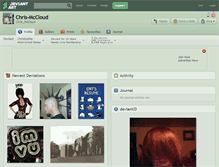 Tablet Screenshot of chris-mccloud.deviantart.com