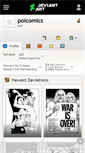 Mobile Screenshot of polcomics.deviantart.com