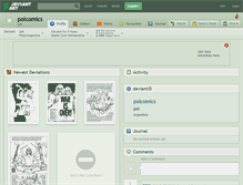 Tablet Screenshot of polcomics.deviantart.com