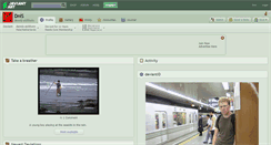 Desktop Screenshot of dnis.deviantart.com