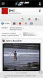 Mobile Screenshot of dnis.deviantart.com