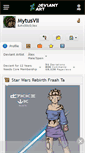 Mobile Screenshot of mytusvii.deviantart.com