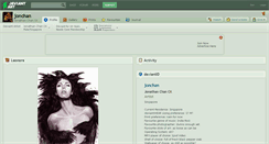 Desktop Screenshot of jonchan.deviantart.com
