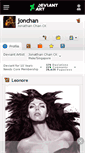 Mobile Screenshot of jonchan.deviantart.com