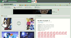 Desktop Screenshot of adorablehedgi12.deviantart.com