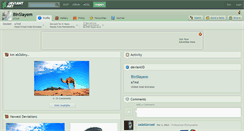 Desktop Screenshot of binslayem.deviantart.com