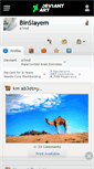 Mobile Screenshot of binslayem.deviantart.com