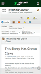 Mobile Screenshot of ktm52drummer.deviantart.com