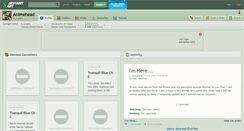 Desktop Screenshot of animehead.deviantart.com