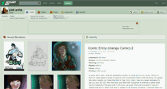 Desktop Screenshot of link-artist.deviantart.com