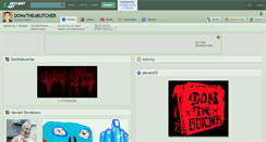 Desktop Screenshot of donxthexbutcher.deviantart.com