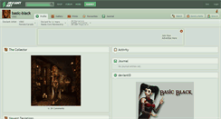 Desktop Screenshot of basic-black.deviantart.com