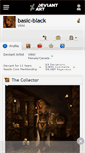 Mobile Screenshot of basic-black.deviantart.com