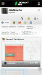 Mobile Screenshot of madakella.deviantart.com