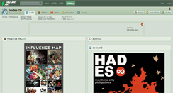 Desktop Screenshot of hades-08.deviantart.com