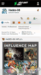 Mobile Screenshot of hades-08.deviantart.com