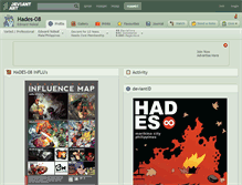 Tablet Screenshot of hades-08.deviantart.com