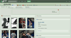 Desktop Screenshot of mcrmy-nikki.deviantart.com